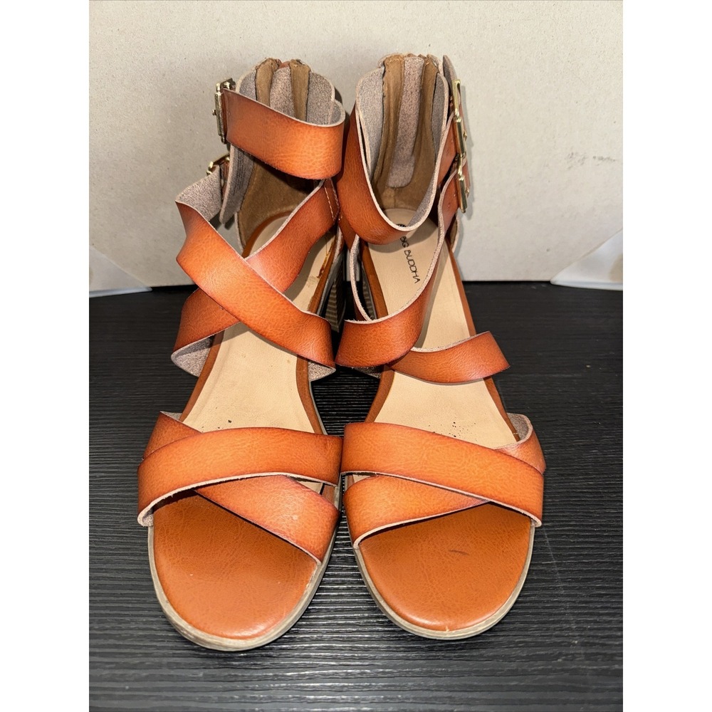 Big Buddha Women's ZipUp Sandals Size 10
